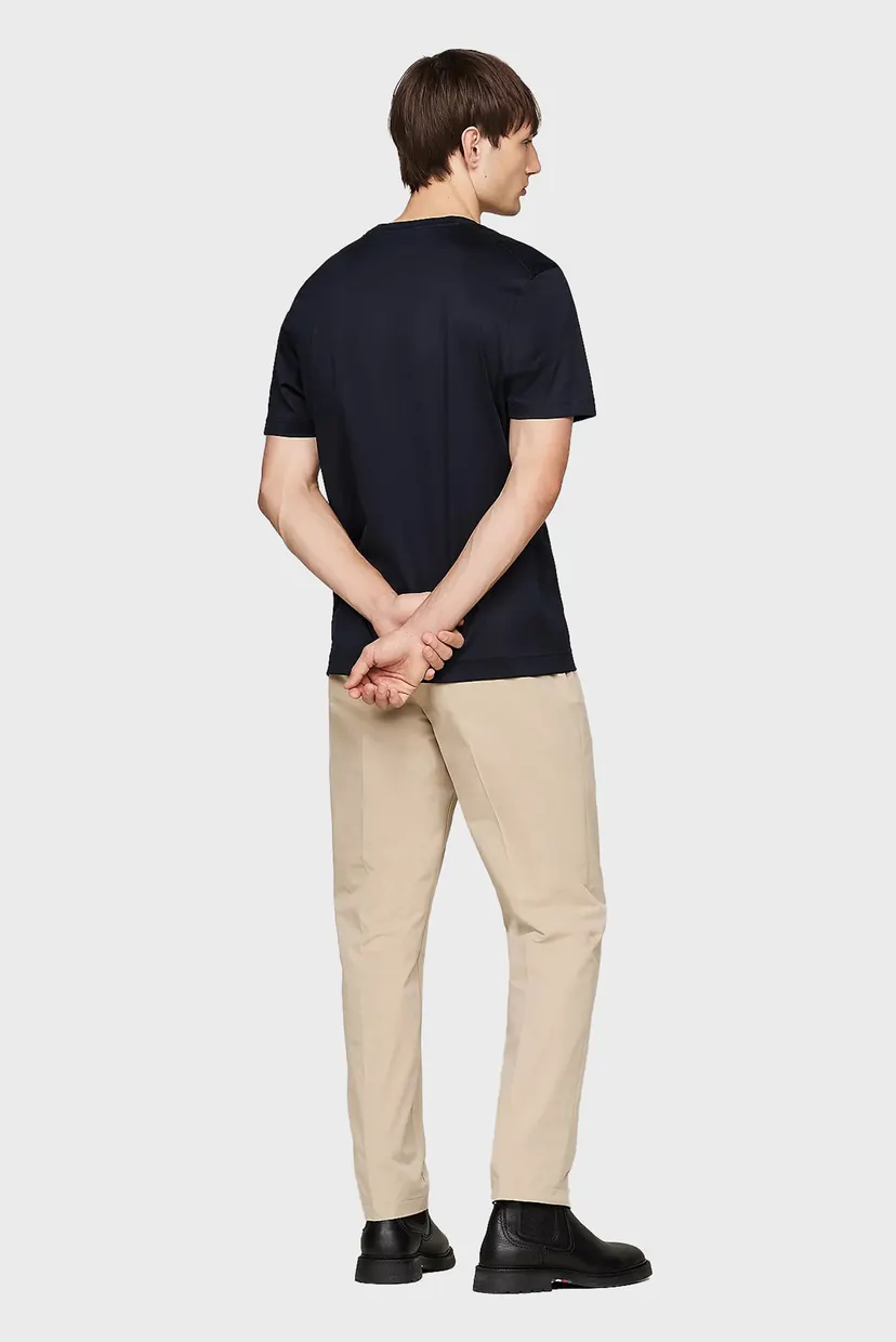 Чоловіча темно-синя футболка DC MERCERIZED S/S TEE 3