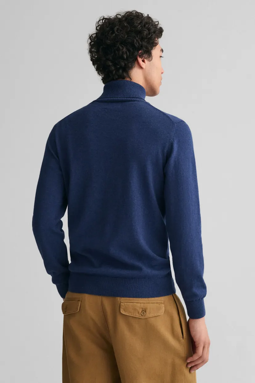 Чоловічий синій гольф ROLLNECK 3