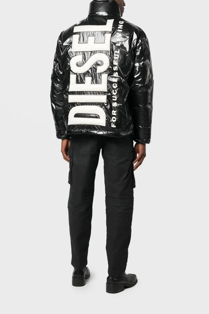 ジョモリー Мужская черная куртка W-JUPIT JACKET Diesel A10607 0JKKL — MD-Fashion