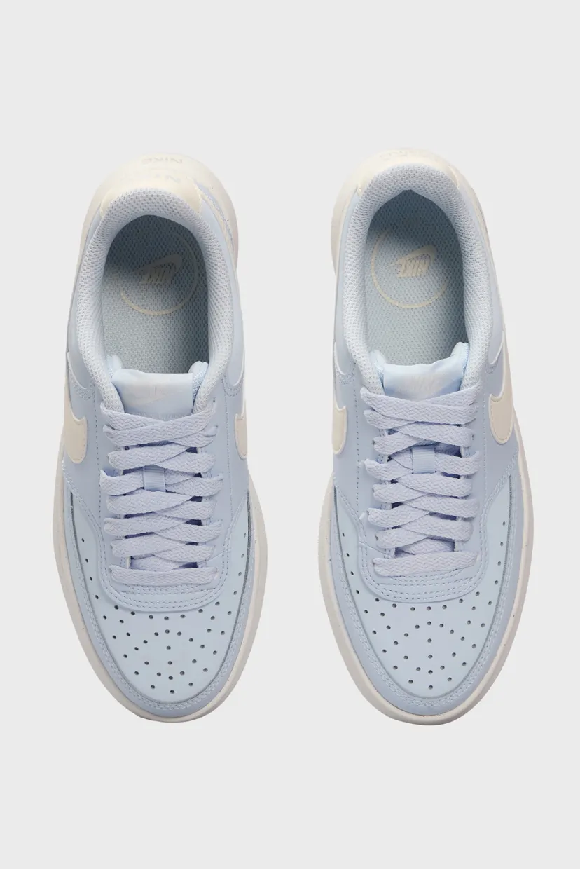 Жіночі блакитні шкіряні снікерси W NIKE COURT VISION ALTA LTR 4