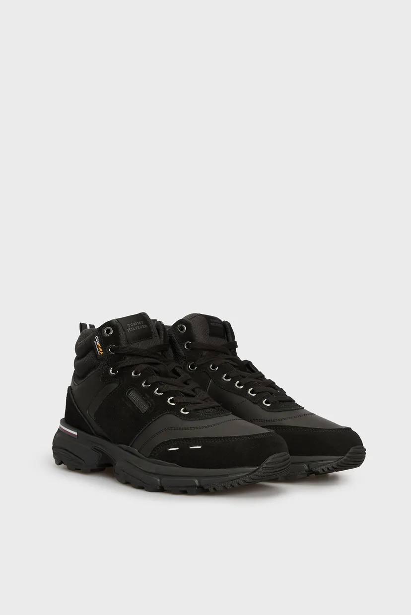 Чоловічі чорні шкіряні хайтопи M RUNNER CORDURA HI LTH MIX 3