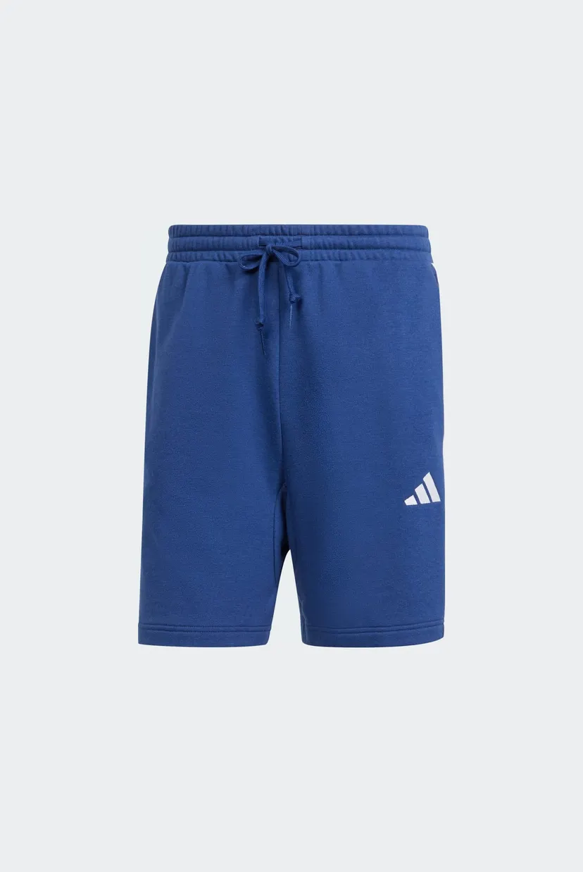 Чоловічі сині шорти Essential 3-Stripes French Terry 6