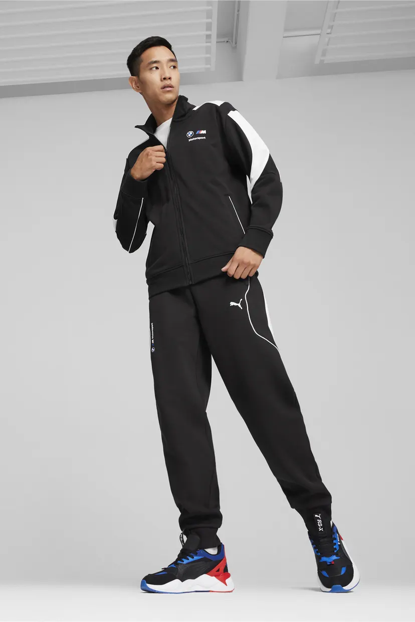 Мужская черная спортивная кофта BMW M Motorsport MT7+ Sweat Jacket