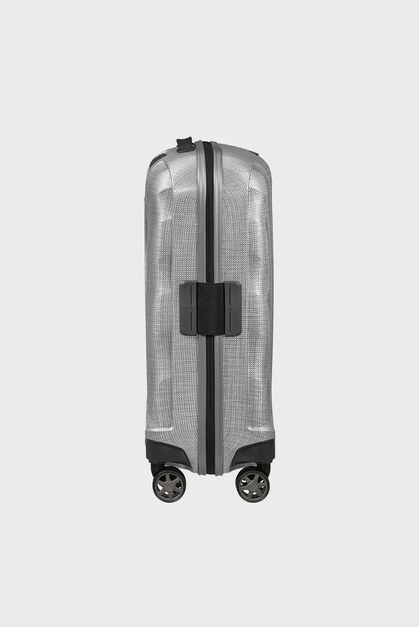 Срібляста валіза 55 см C-LITE ALUMINIUM 3