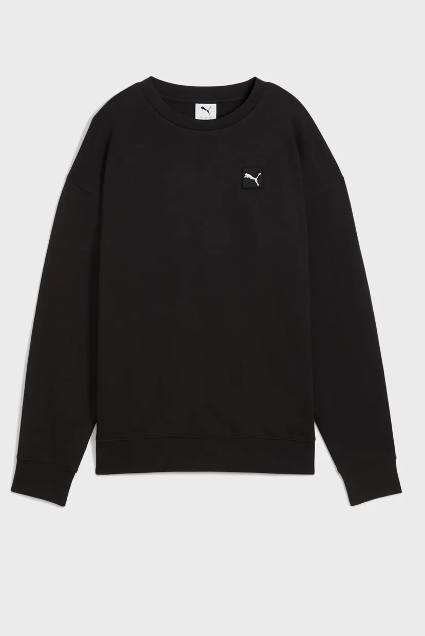 Женский черный свитшот ESS ELEVATED Comfort Crew Women 4