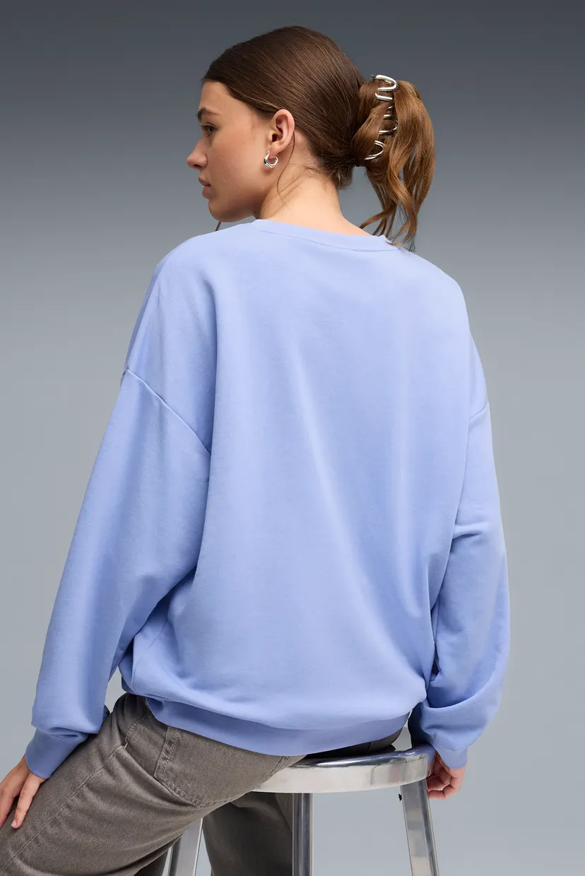 Жіночий бузковий світшот Essentials Oversized Crew Women 3
