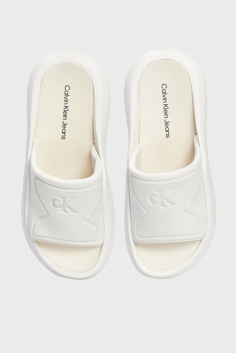 Жіночі білі слайдери HYBRID SANDAL HIGH/LOW FREQ 4