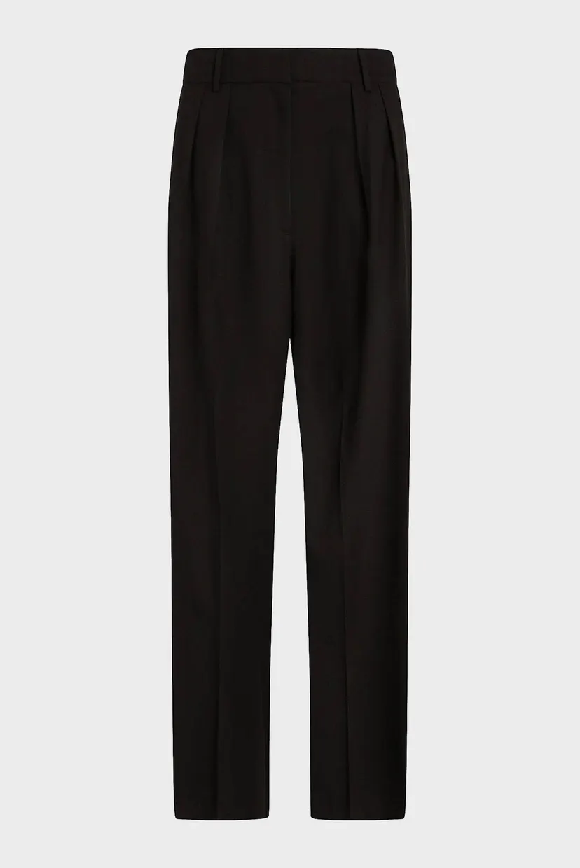 Женские черные брюки CORE RELAXED STRAIGHT PANT 5