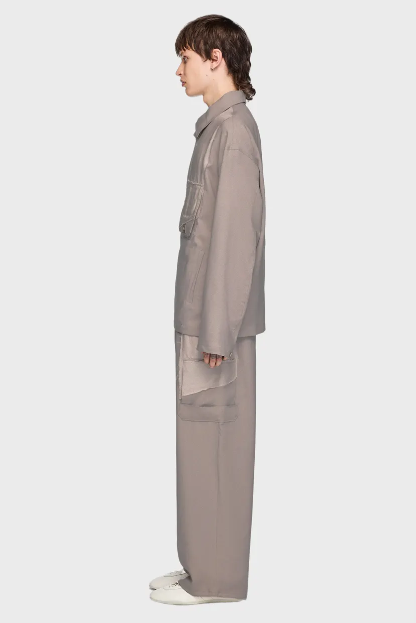 Коричневі спортивні штани Y-3 SPORT UNIFORM STRAIGHT (унісекс) 4