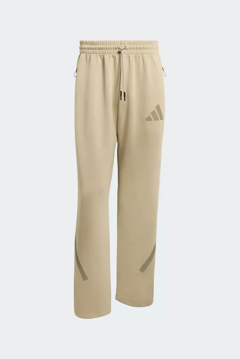 Мужские бежевые спортивные брюки adidas Z.N.E. Open-Hem 6