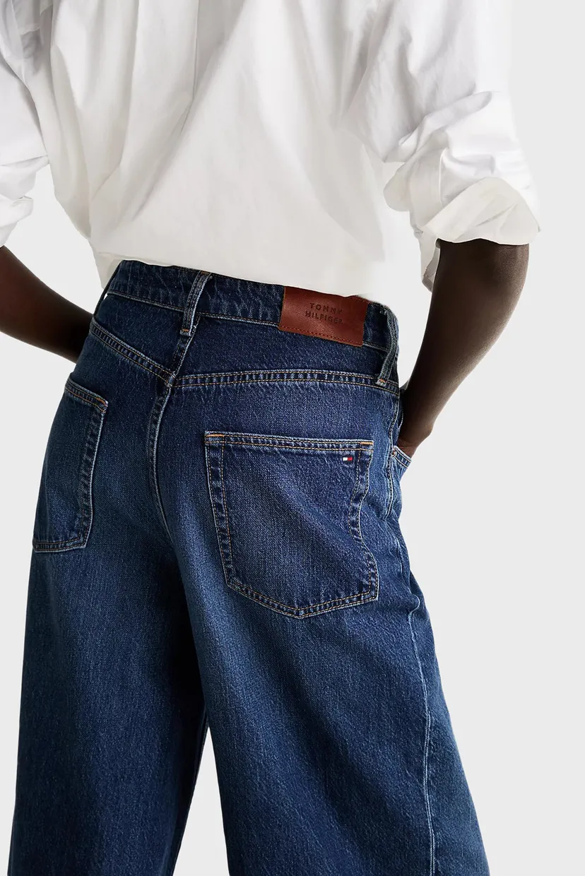 Жіночі темно-сині джинси WIDE LEG HW LOU 5