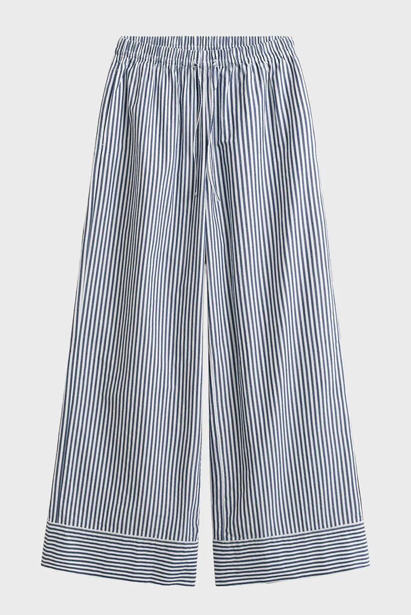 Женские брюки в полоску POPLIN 6