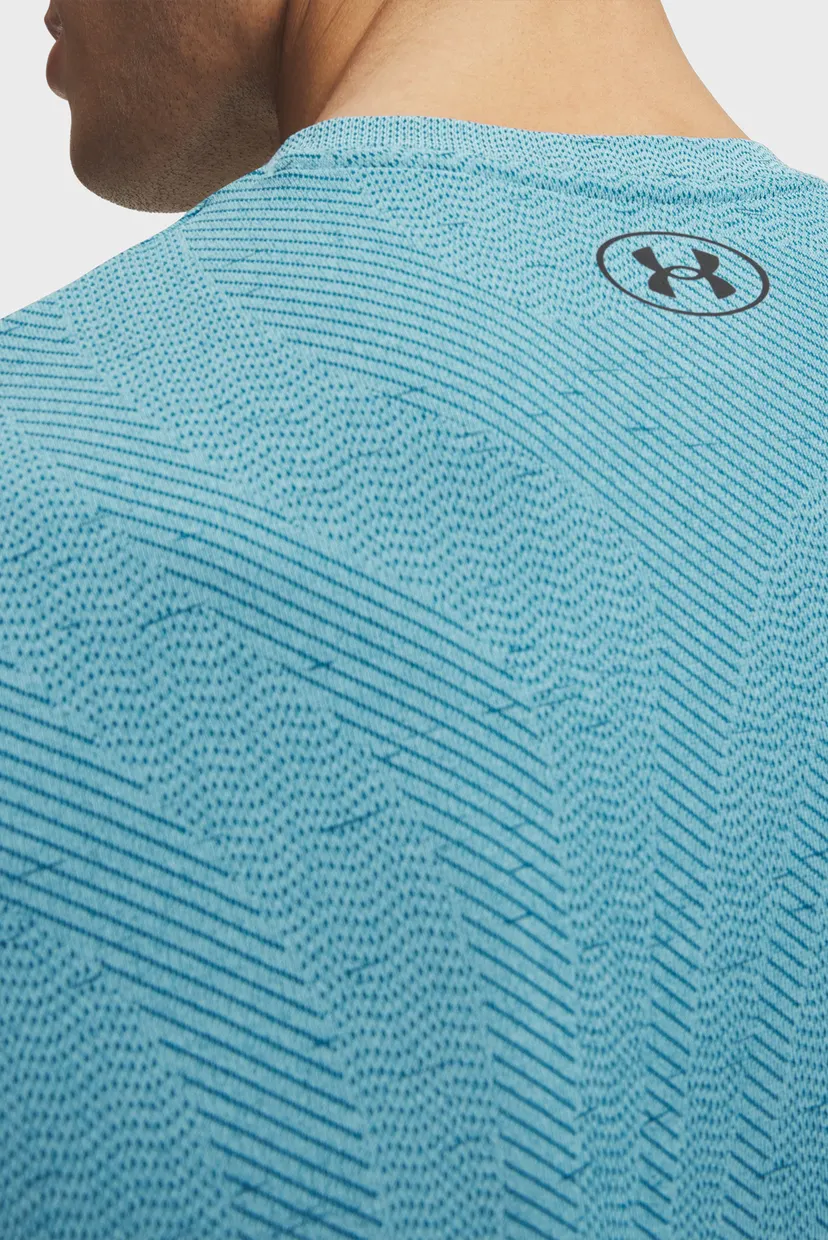 Мужская голубая футболка Vanish Seamless Novelty SS-BLU 3