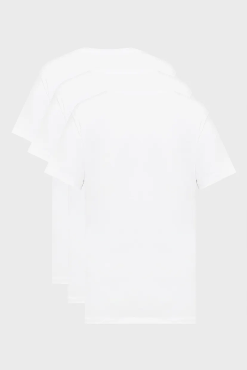 Жіноча біла футболка (3 шт) COTTON 7