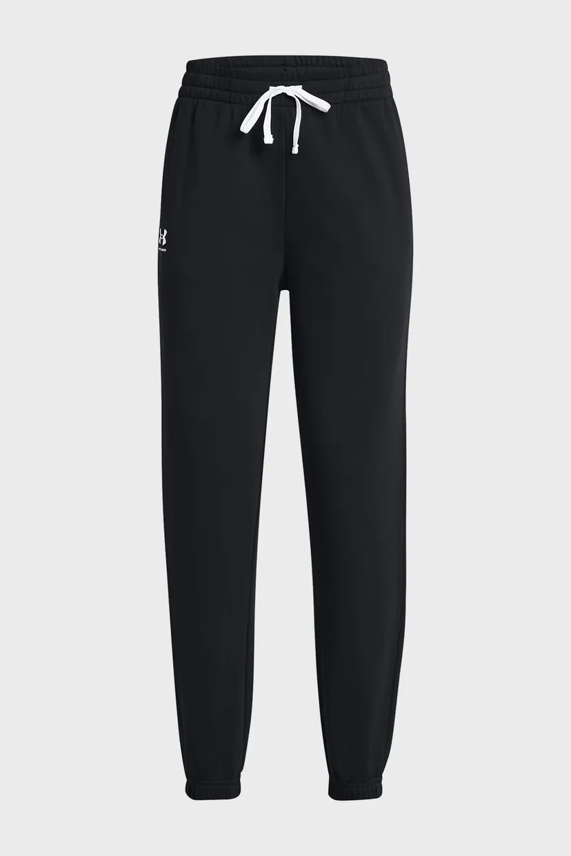 Жіночі чорні спортивні штани UA Rival Terry Jogger 5