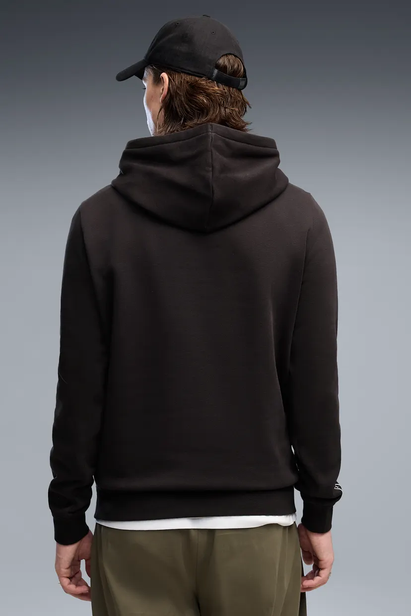 Мужское черное худи Essentials Tape Hoodie Men 3