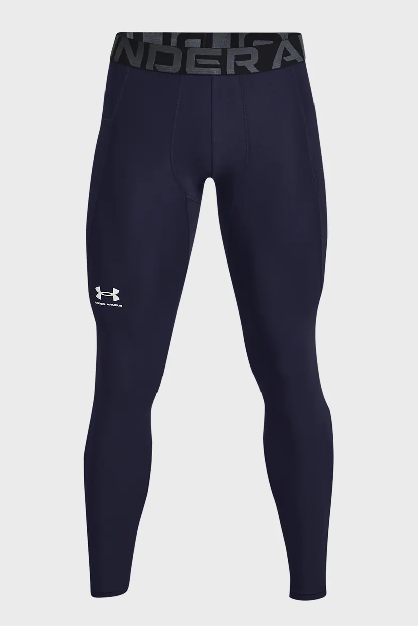 Чоловічі темно-сині тайтси UA HG Armour Leggings 5