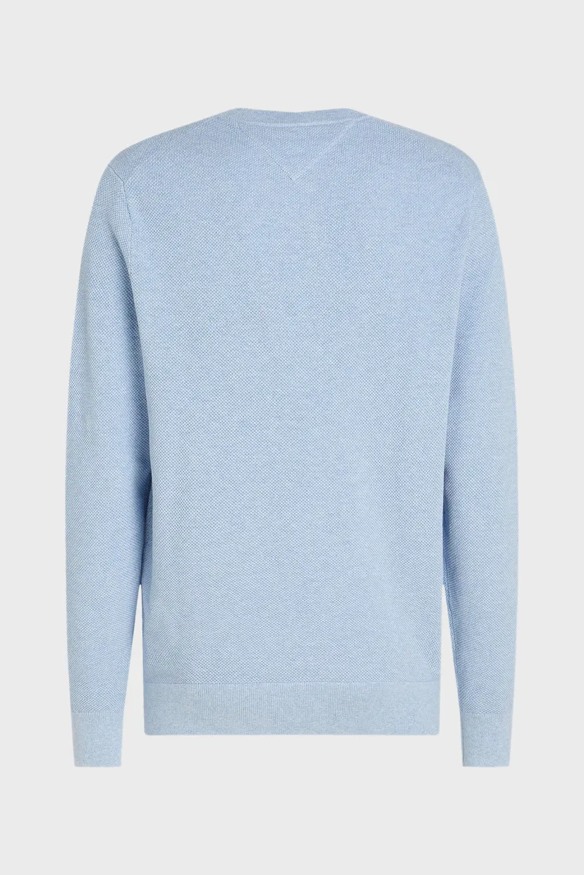 Чоловічий блакитний джемпер ESSENTIAL STRUCTURE CREW NECK 7