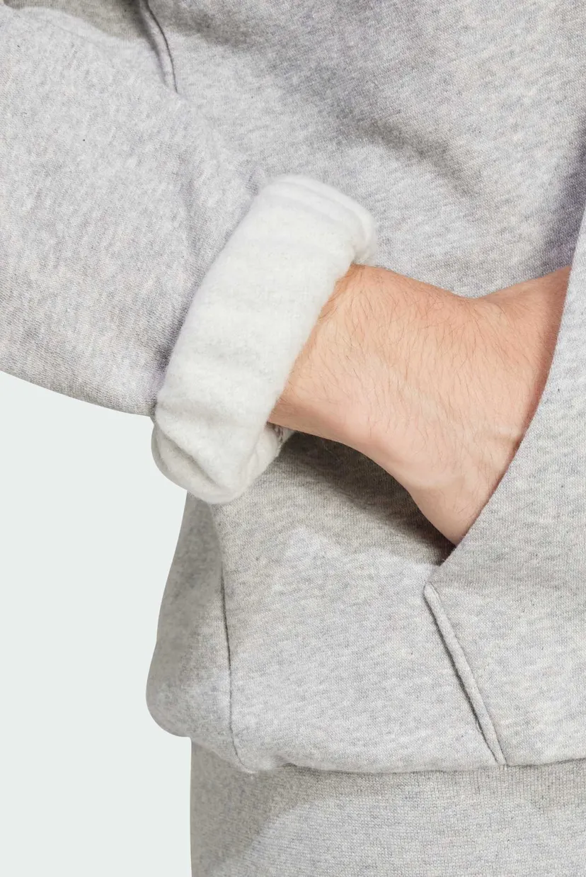 Чоловіче світло-сіре худі Essentials Feelcozy Fleece 5
