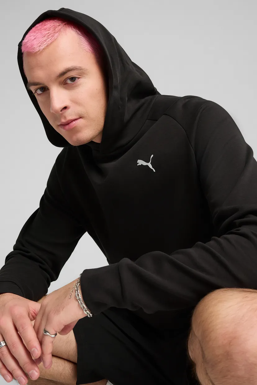 Чоловіче чорне худі PUMATECH Hoodie Men 4