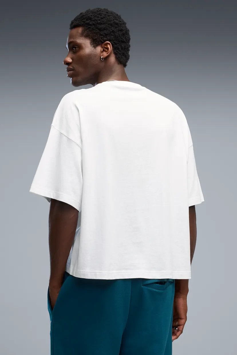 Мужская белая футболка Essentials Oversized Tee Men 3