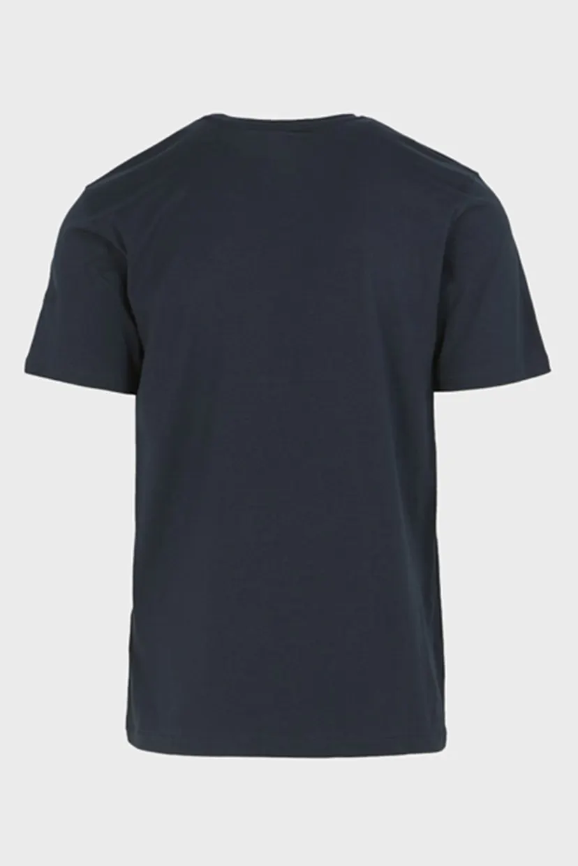 Мужская темно-синяя футболка 4
