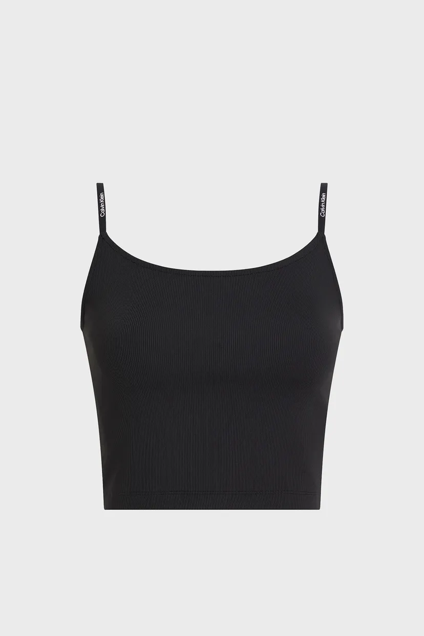 Женский черный топ ELASTIC STRAPPY 6