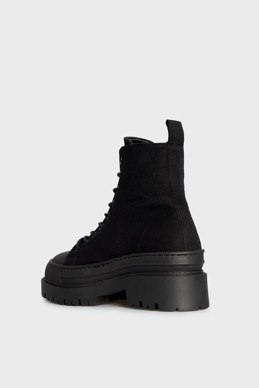 Жіночі чорні черевики TJW FOXING CANVAS BOOT 5