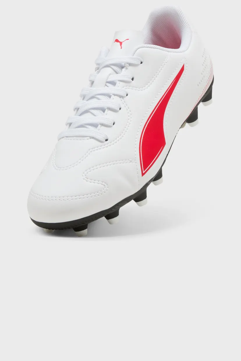Дитячі білі бутси VITORIA II FG/AG Football Boots Youth 5