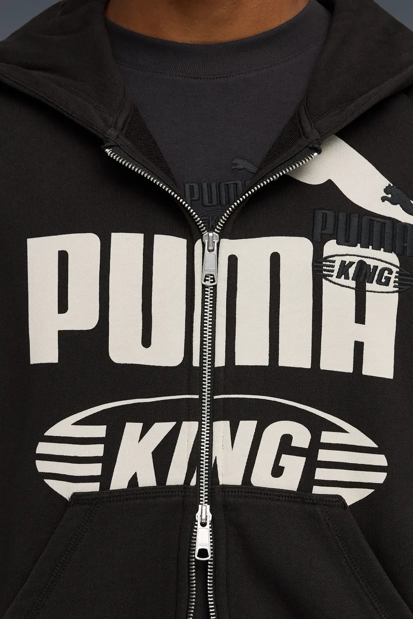 Чоловіче чорне худі KING Sportstyle Hoodie Men 5
