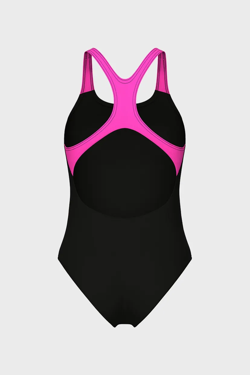 Женский черный купальник GRAPHIC SWIMSUIT SWIM PRO BACK 7