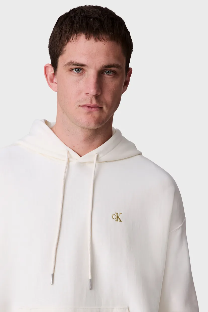 Чоловіче біле худі PREMIUM TERRY MONOGRAM 4