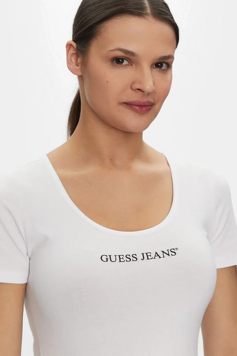 Жіноче біле боді 4