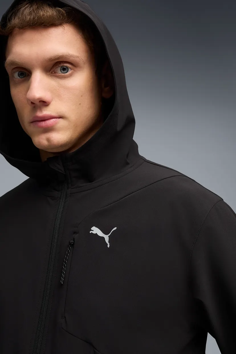 Чоловіча чорна куртка FLEX STRETCH Woven Training Jacket Men 4