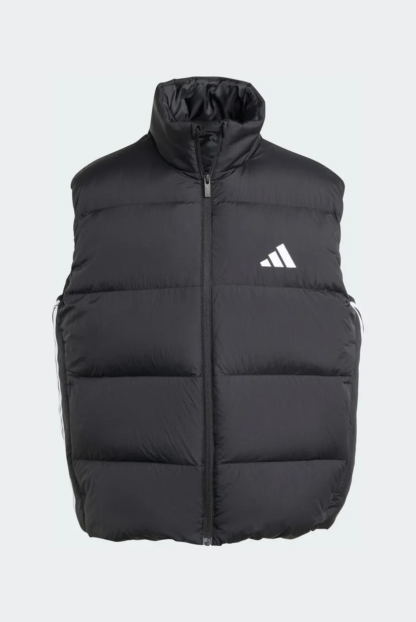 Чоловічий чорний пуховий жилет Essentials Climawarm 3-Stripes 6
