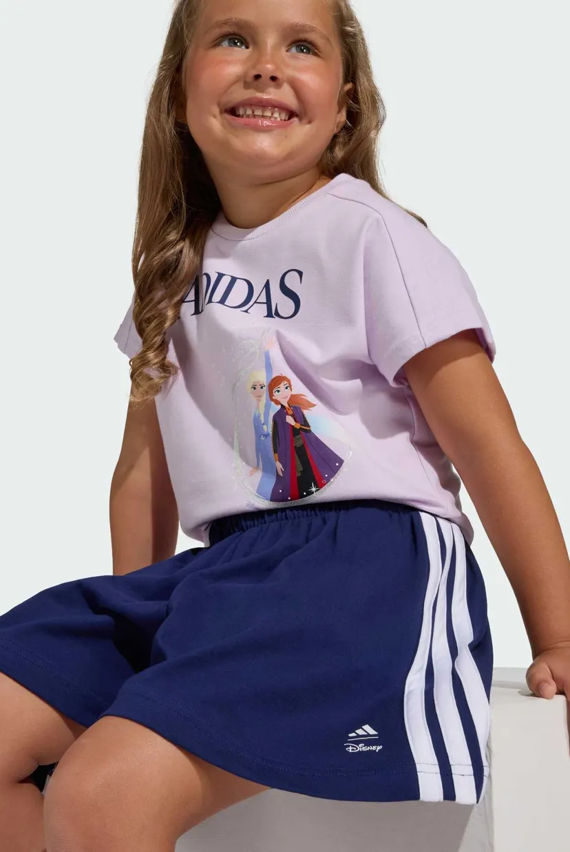 Дитячий комплект одягу (футболка, шорти) ADIDAS DISNEY FROZEN 4