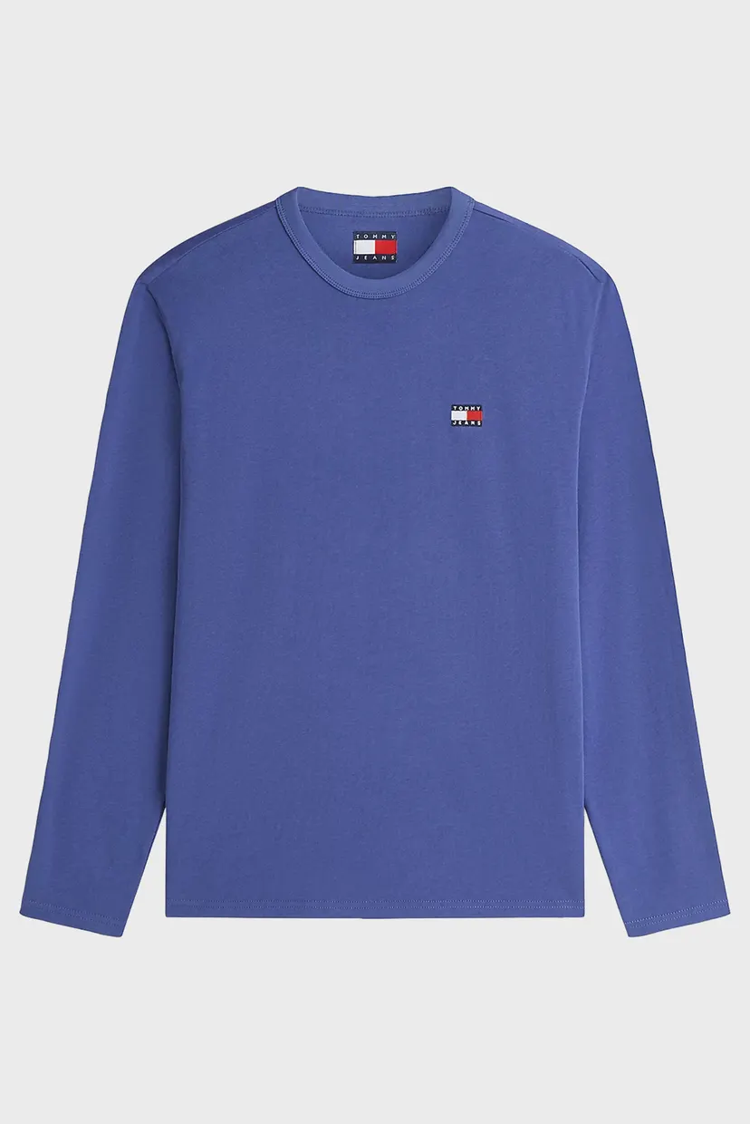 Мужской фиолетовый лонгслив REG BADGE TEE LS 5