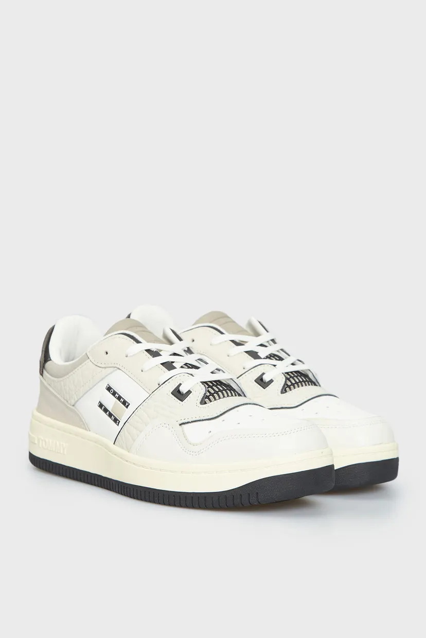 Мужские бежевые кроссовки RETRO BASKET 3