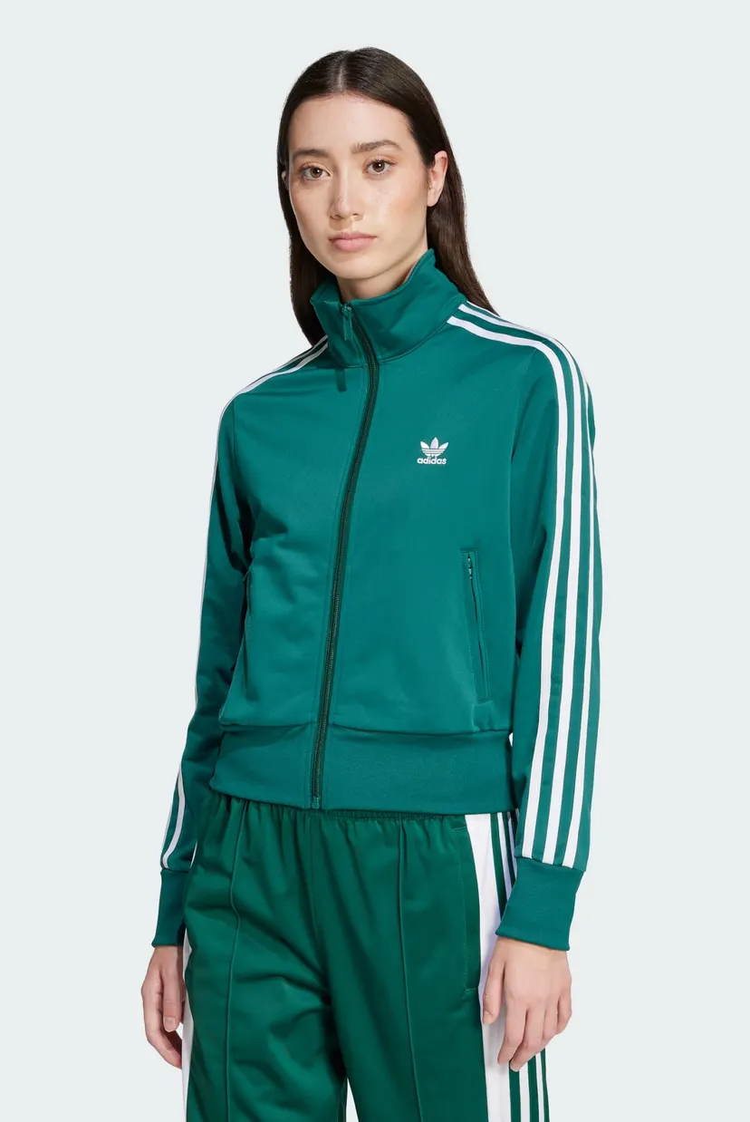 Жіноча зелена спортивна кофта Adicolor Classics Firebird adidas