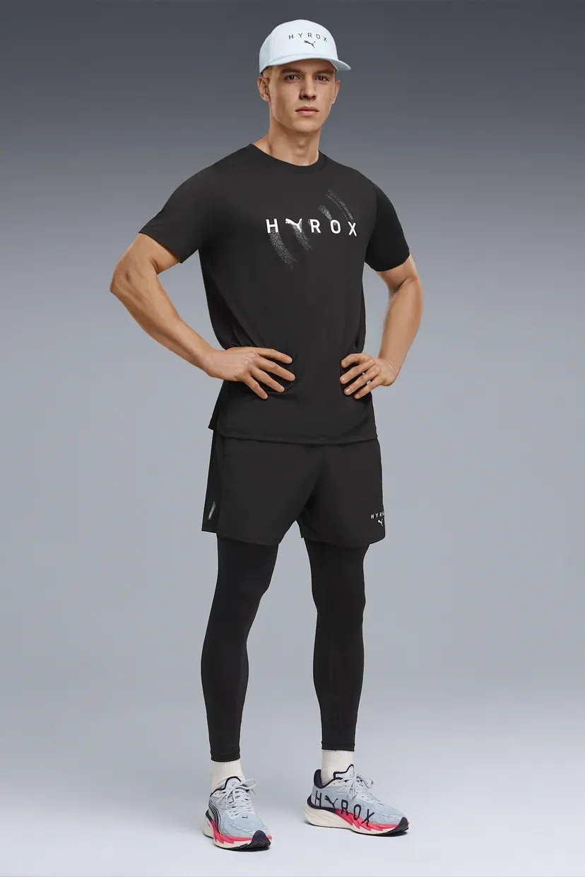 Чоловіча чорна футболка PUMA x HYROX CLOUDSPUN ThermoAdapt Tee Men 3