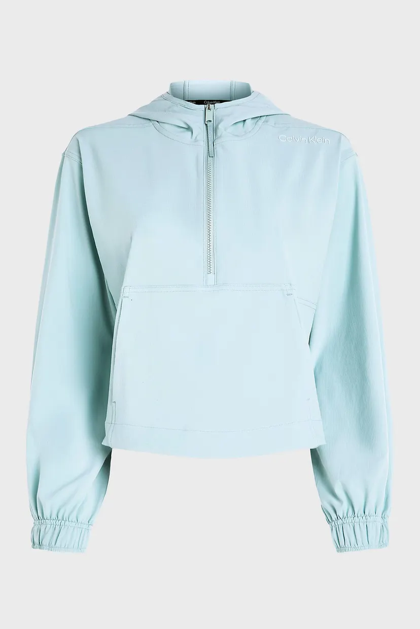 Женский голубой анорак Zip Anorak 5