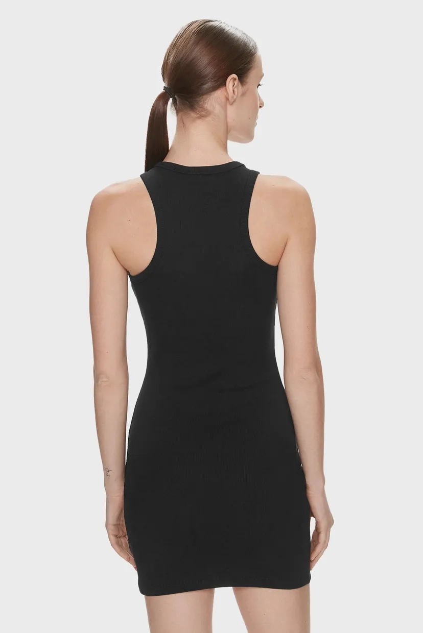 Жіноча чорна сукня TJW ESSENTIAL RIB TANK BODYCON 3