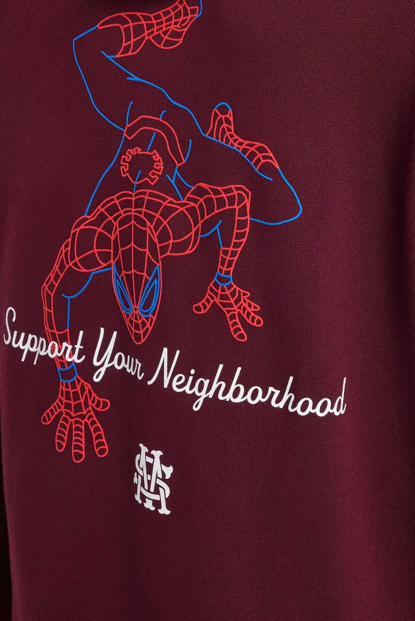 Дитяче бордове худі ADIDAS MARVEL SPIDER-MAN 3