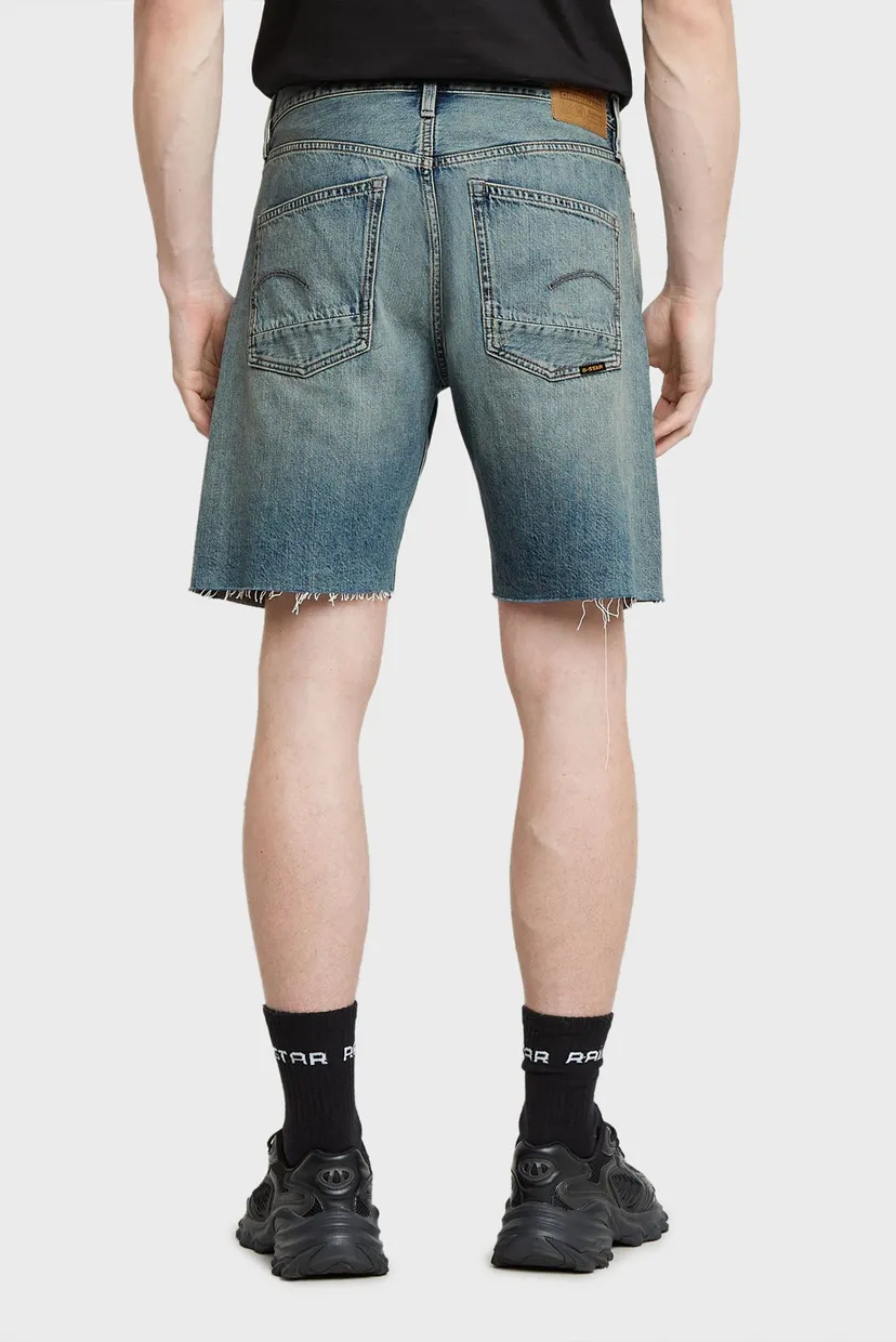 Мужские синие джинсовые шорты Dakota Short Raw Edge 3