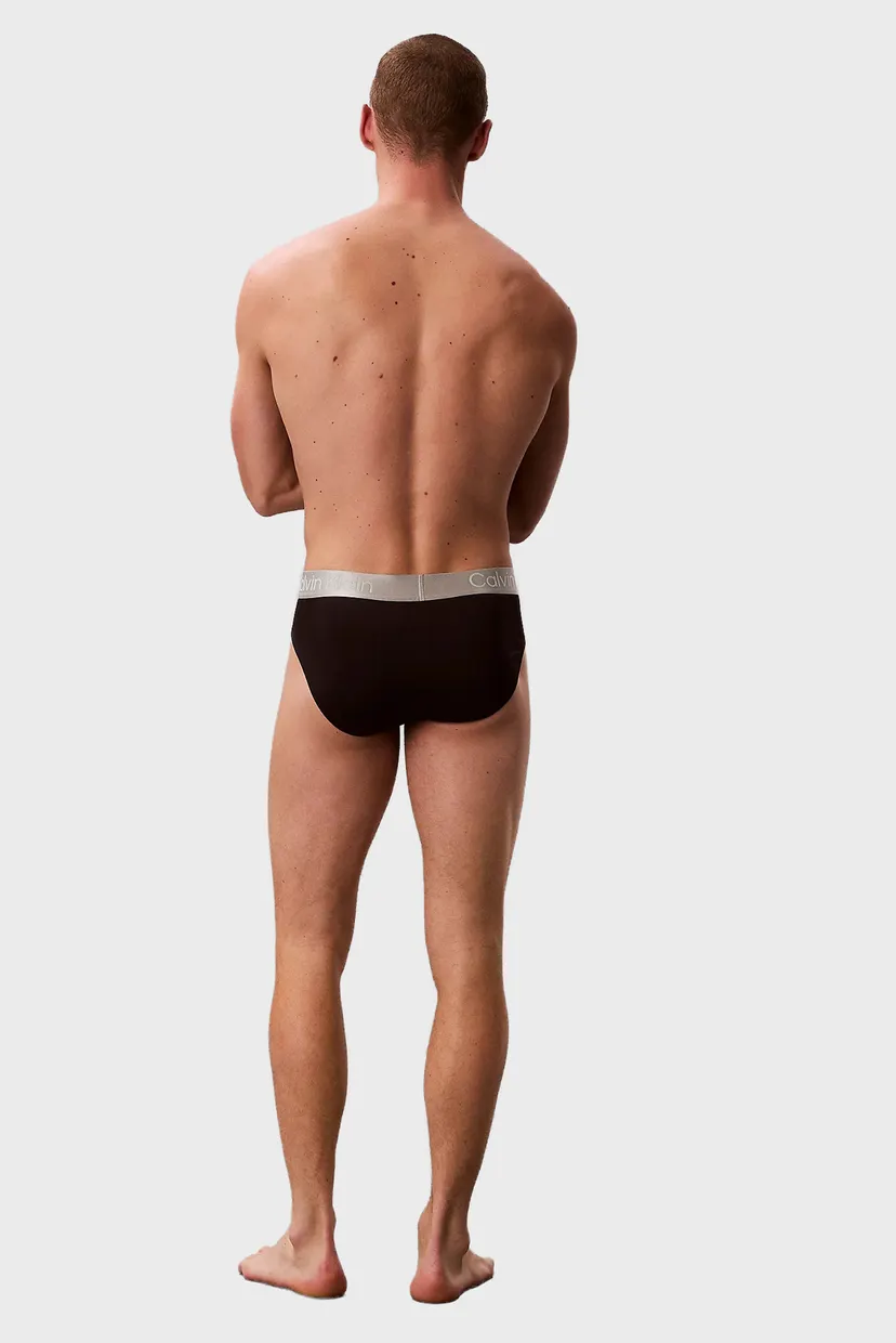 Мужские черные брифы (3 шт) HIP BRIEF 3