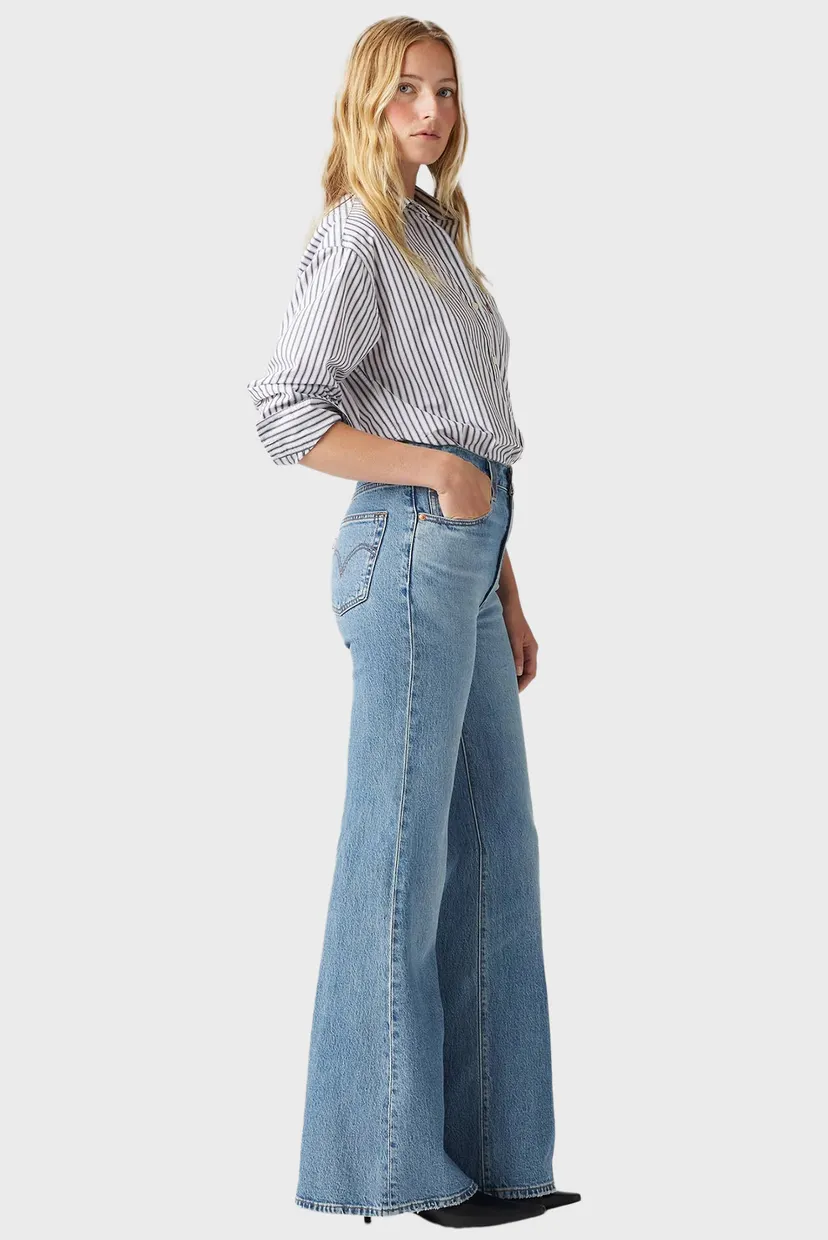 Жіночі блакитні джинси Ribcage Bell Levi's® A7503;0020 — MD-Fashion