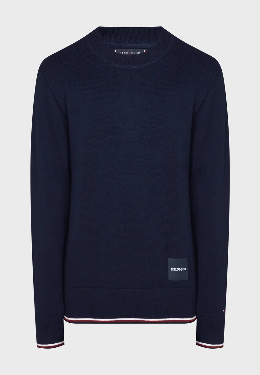 Чоловічий темно-синій джемпер MONOTYPE GS TIPPED CREW NECK 5