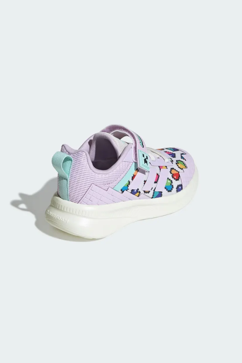 Дитячі бузкові кросівки ADIDAS MINECRAFT FORTARUN 4.0 CHILDREN 5