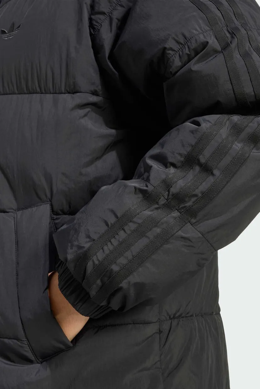 Жіноча чорна куртка Adicolor Long Synthetic Down Puffer 5