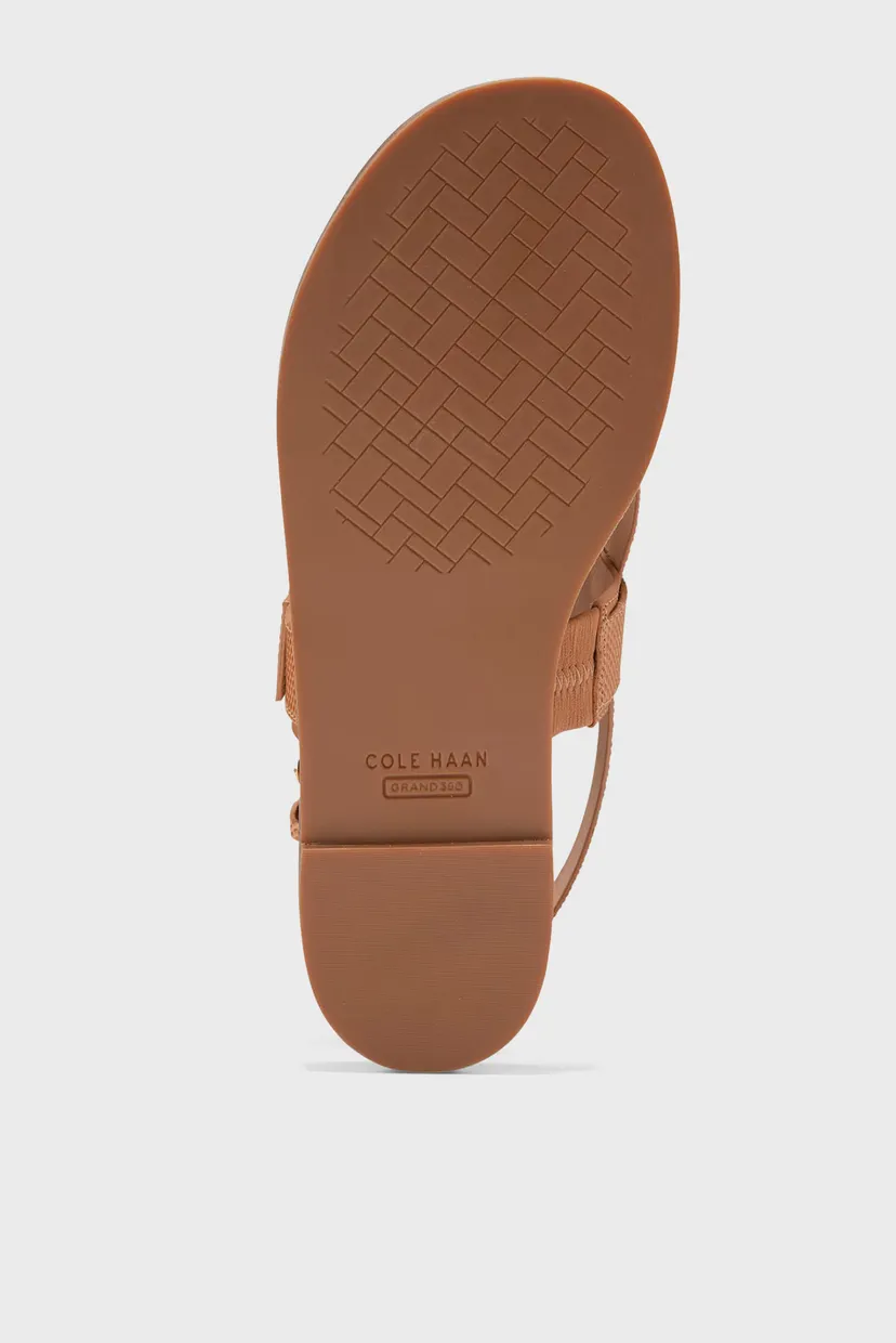 Жіночі коричневі шкіряні сандалі Anica Lux Buckle Sandal 6